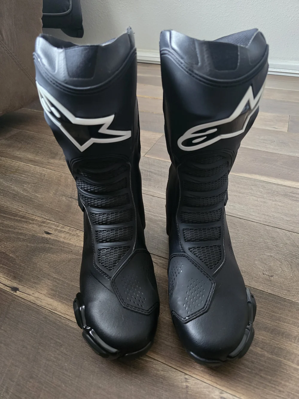 Alpinestars Men's Black Motorcycle Racing Boots
